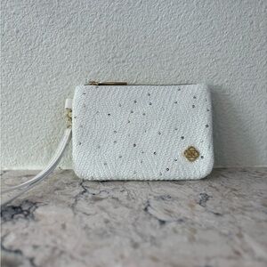 Kendra Scott Tweed White with Sequin Detailing